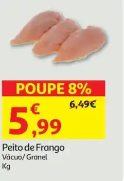 Auchan Peito de Frango Vácuo/Granel promoção