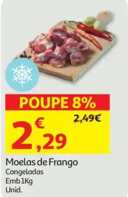 Auchan Moelas de Frango Congeladas promoção