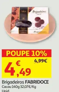 Auchan Brigadeiros FABRIDOCE Cacau promoção