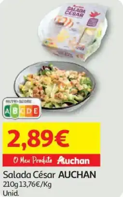 Auchan Salada César AUCHAN promoção