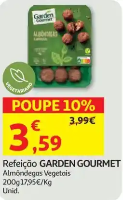 Auchan Refeição GARDEN GOURMET Almôndegas Vegetais promoção