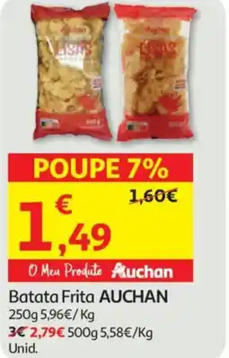 Auchan Batata Frita AUCHAN promoção