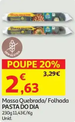 Auchan Massa Quebrada/ Folhada PASTA DO DIA promoção