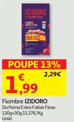 Auchan Fiambre IZIDORO promoção