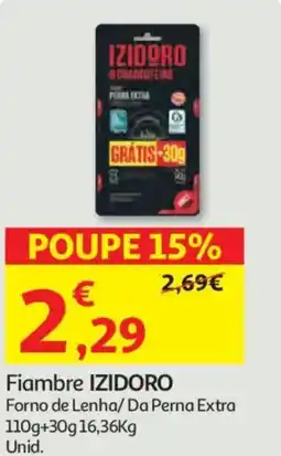 Auchan Fiambre IZIDORO promoção