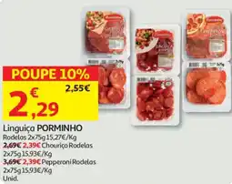 Auchan Linguiça PORMINHO promoção