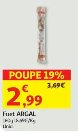 Auchan Fuet ARGAL promoção