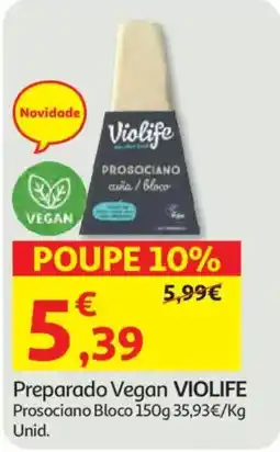 Auchan Preparado Vegan VIOLIFE Prosociano Bloco promoção