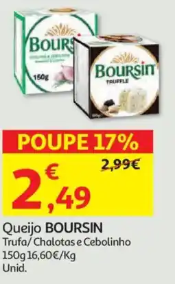 Auchan Queijo BOURSIN promoção