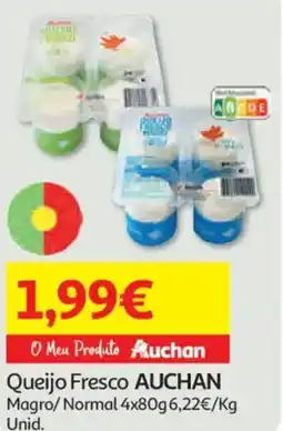 Auchan Queijo Fresco AUCHAN promoção