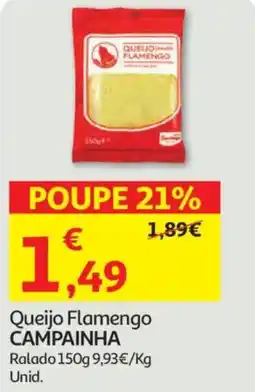 Auchan Queijo Flamengo CAMPAINHA promoção