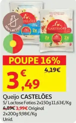Auchan Queijo CASTELÕES promoção