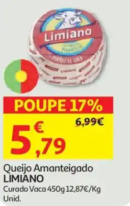 Auchan Queijo Amanteigado LIMIANO promoção