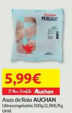Auchan Asas de Raia AUCHAN Ultracongeladas promoção