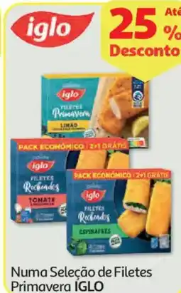 Auchan Numa Seleção de Filetes Primavera IGLO promoção