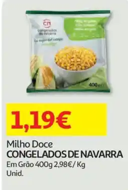 Auchan Milho Doce CONGELADOS DE NAVARRA promoção