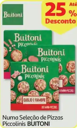 Auchan Numa Seleção de Pizzas Piccolinis BUITONI promoção