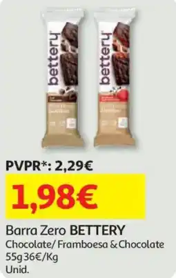 Auchan Barra Zero BETTERY promoção