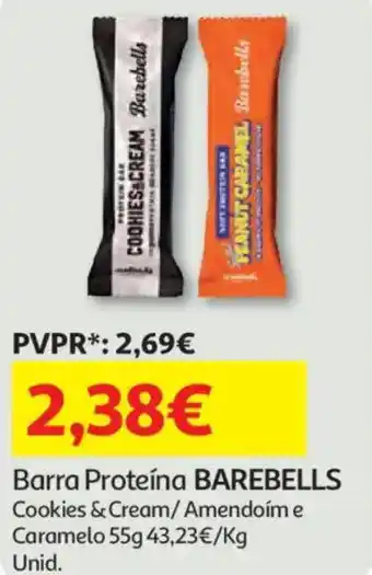 Auchan Barra Proteína BAREBELLS promoção