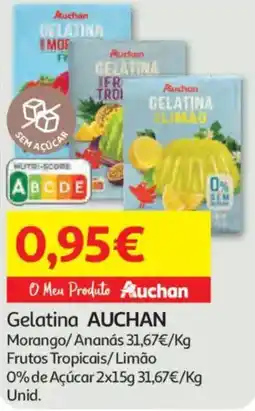 Auchan Gelatina AUCHAN promoção