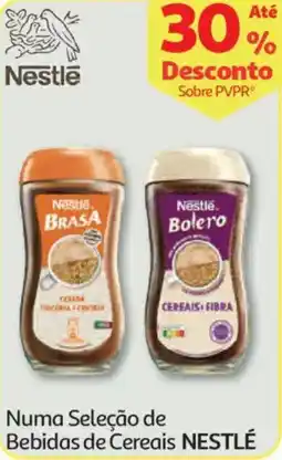 Auchan Numa Seleção de Bebidas de Cereais NESTLÉ promoção