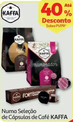 Auchan Numa Seleção de Cápsulas de Café KAFFA promoção