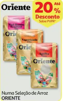 Auchan Numa Seleção de Arroz ORIENTE promoção