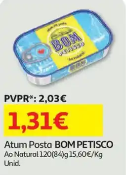 Auchan Atum Posta BOM PETISCO promoção