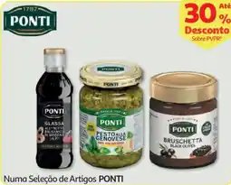 Auchan Numa Seleção de Artigos PONTI promoção
