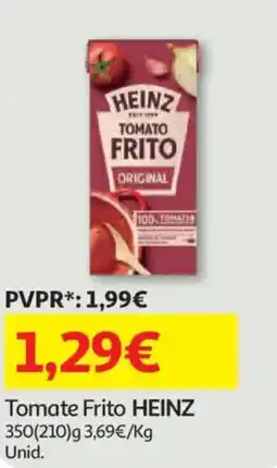 Auchan Tomate Frito HEINZ promoção