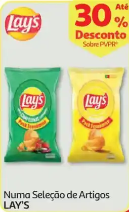 Auchan Numa Seleção de Artigos LAY'S promoção