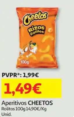 Auchan Aperitivos CHEETOS Rolitos promoção
