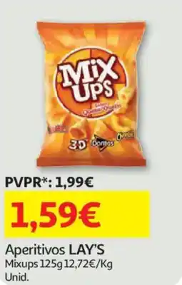 Auchan Aperitivos LAY'S Mixups promoção