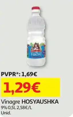 Auchan Vinagre HOSYAUSHKA 9% promoção