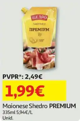 Auchan Maionese Shedro PREMIUM promoção