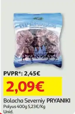 Auchan Bolacha Severniy PRYANIKI Polyus promoção