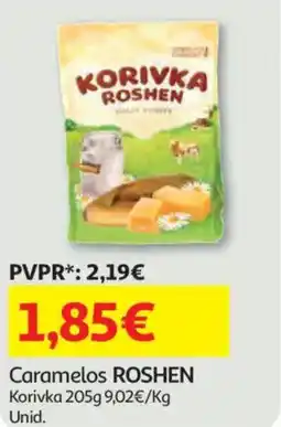 Auchan Caramelos ROSHEN promoção