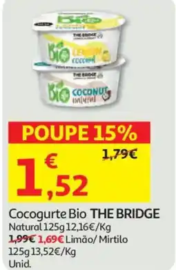 Auchan Cocogurte Bio THE BRIDGE Natural promoção