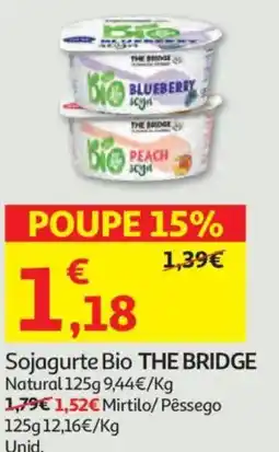 Auchan Sojagurte Bio THE BRIDGE Natural promoção