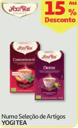 Auchan Numa Seleção de Artigos YOGI TEA promoção