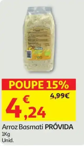 Auchan Arroz Basmati PRÓVIDA promoção