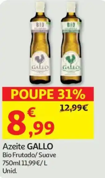 Auchan Azeite GALLO promoção