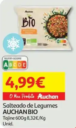 Auchan Salteado de Legumes AUCHAN BIO Tajine promoção