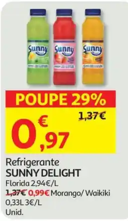 Auchan Refrigerante SUNNY DELIGHT promoção