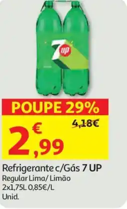 Auchan Refrigerante c/Gás 7 UP promoção