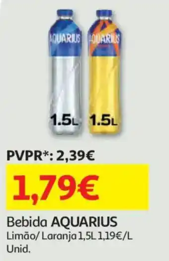 Auchan Bebida AQUARIUS promoção