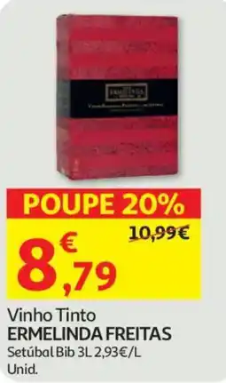 Auchan Vinho Tinto ERMELINDA FREITAS promoção