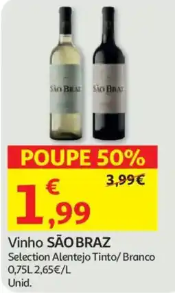 Auchan Vinho SÃO BRAZ promoção
