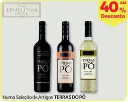 Auchan Numa Seleção de Artigos TERRAS DO PÓ promoção