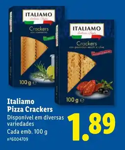 Lidl Italiamo Pizza Crackers promoção